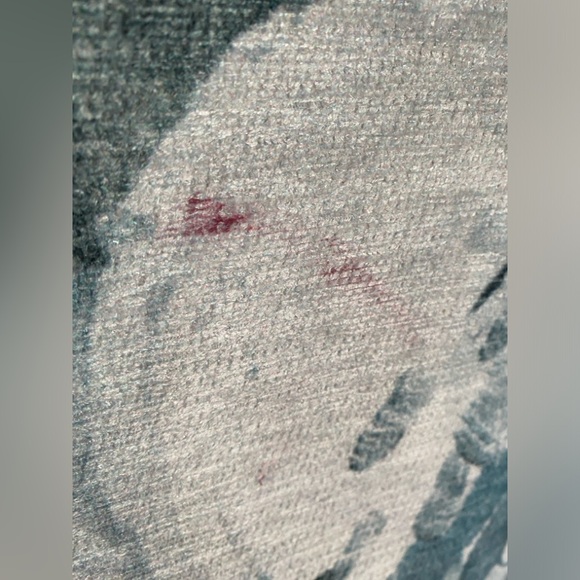 Ruggable Camellia Jade Rug runner COVER ONLY - Picture 5 of 8